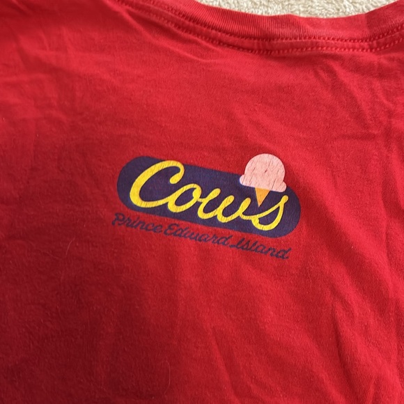 Cows Creamery PEI Authentic “moomoolemon” 2XL Girls T-Shirt - Picture 3 of 4